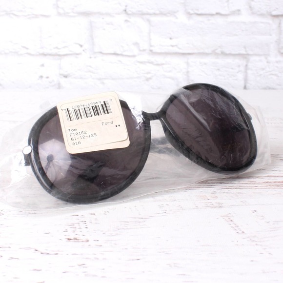 Tom Ford Sunglasses Women Black Round Frames Lens main image 4